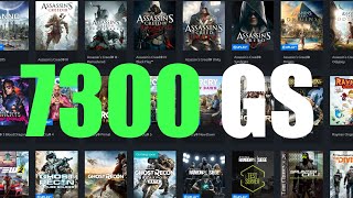 NVIDIA GeForce 7300 GS TEST IN GAMES