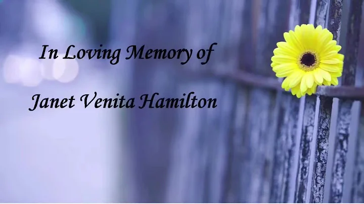 Funeral Service of Janet Venita Hamilton