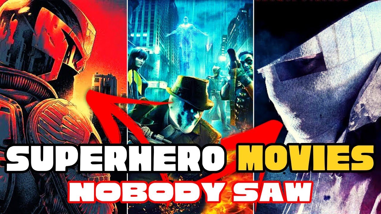 Top 10 Great Underrated Superhero Movies that Nobody Saw Hollywood