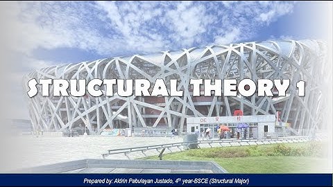 Structural Theory 1 / Calculation of Dead Load and Live Load / Problem 5