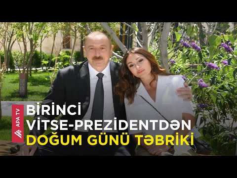 Birinci vitse-prezident Prezident İlham Əliyevin doğum günü ilə bağlı paylaşım etdi-APA TV