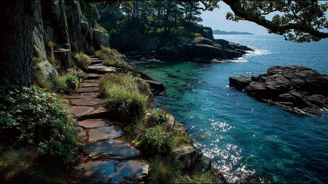 Where the Waves Rest | Medieval Fantasy Music & Animated Ambience