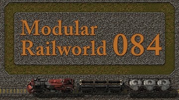 Factorio Modular Railworld #84 - Centrifuges and Reactors