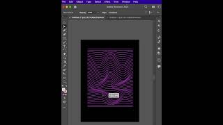 Adobe Illustrator  Tutorial  Lines Text Typography Design #illustrator #design #adobe