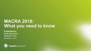 Understanding the CMS final rule for MACRA Year 2 Profile