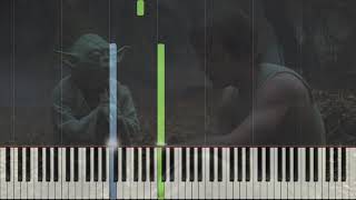 John Williams - The Force Theme | EASY Piano Tutorial