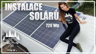 11# Instalace Solárních Panelů - Van LIFE !