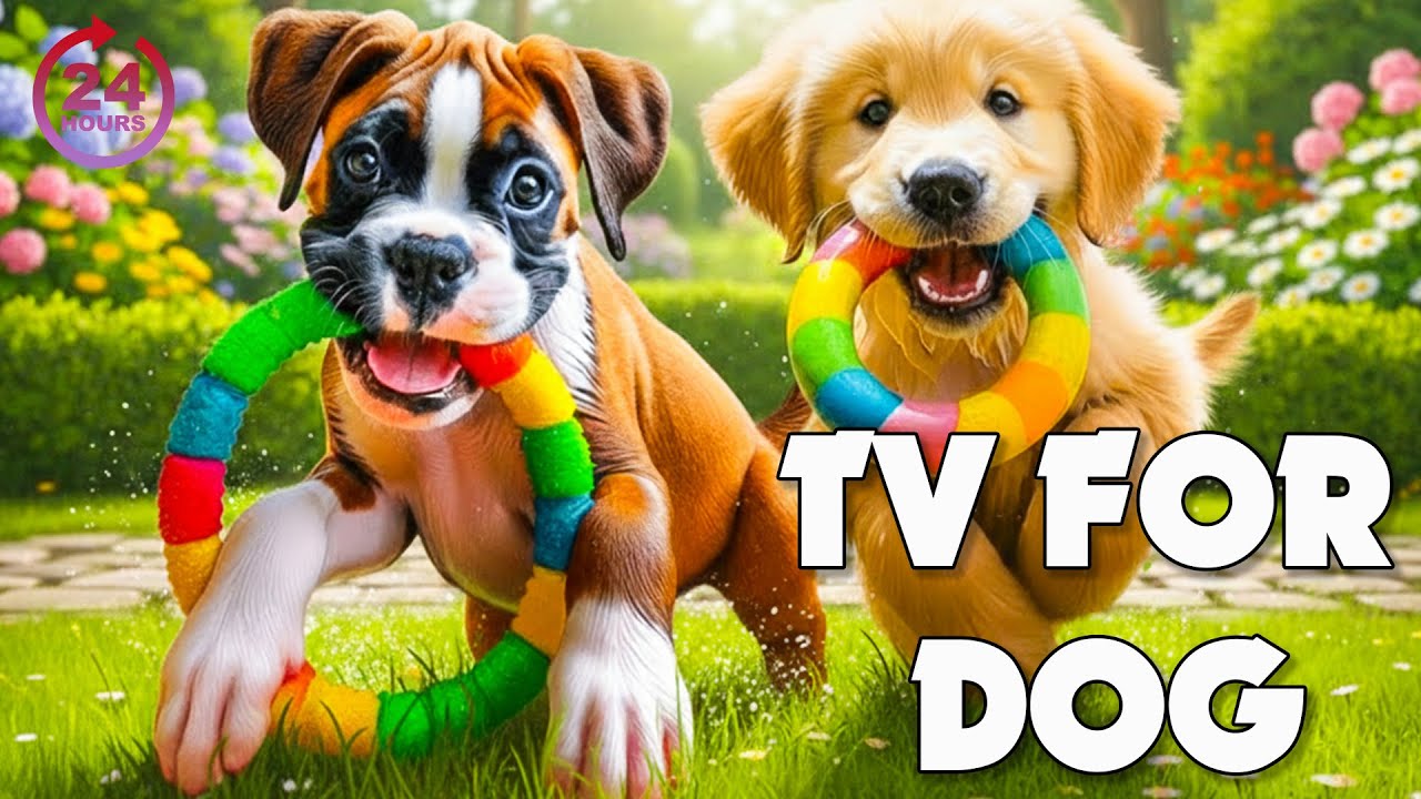 24 Hours Dog TV: All-Day Anti-Anxiety Music for Dogs | Calming Videos to Prevent Boredom Home Alone
