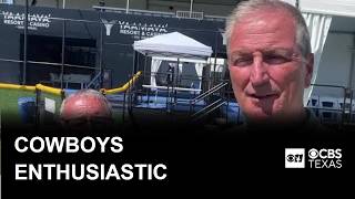 Dallas Cowboys bring a lot of enthusiasm into training camp