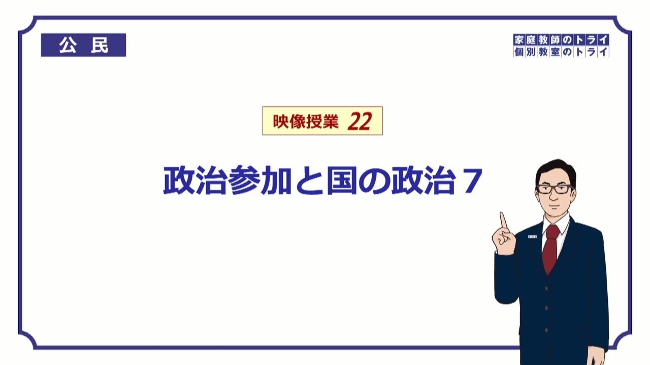 【中学　公民】　国の政治７　裁判所の種類　（１４分）