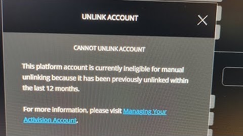 HOW TO UNLINK YOUR CALL OF DUTY ACTIVISION ACCOUNT WITHOUT WAITING 12 MONTHS