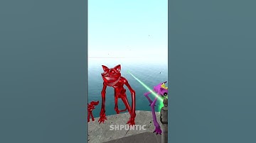 WATER PIT ALL POPPY PLAYTIME 3 CHARACTERS TURNING INTO RUBY ELEMENT IN GARRY