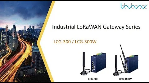 LCG-300 Industrial LoRaWAN Gateway
