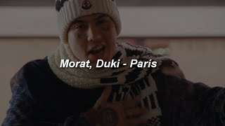 Morat, Duki - París 💔|| LETRA