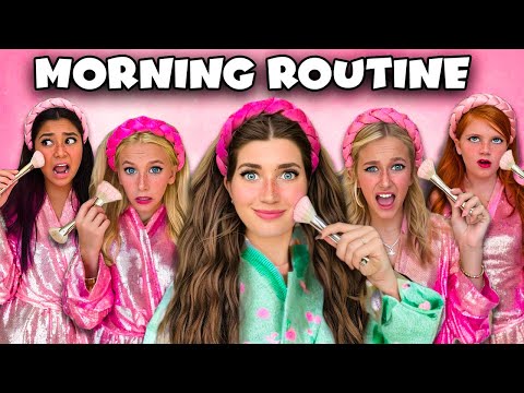 i MADE MY 6 SiSTERS COPY MY MORNiNG ROUTiNE!! *fighting* 😳