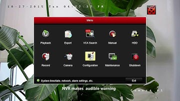 How to configure Hikvision network disconnection triggering audio warning