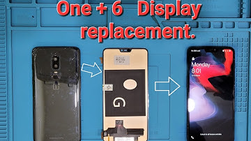 Oneplus 6 Display replacement. Oneplus 6 screen replacement. Oneplus 6 teardown.