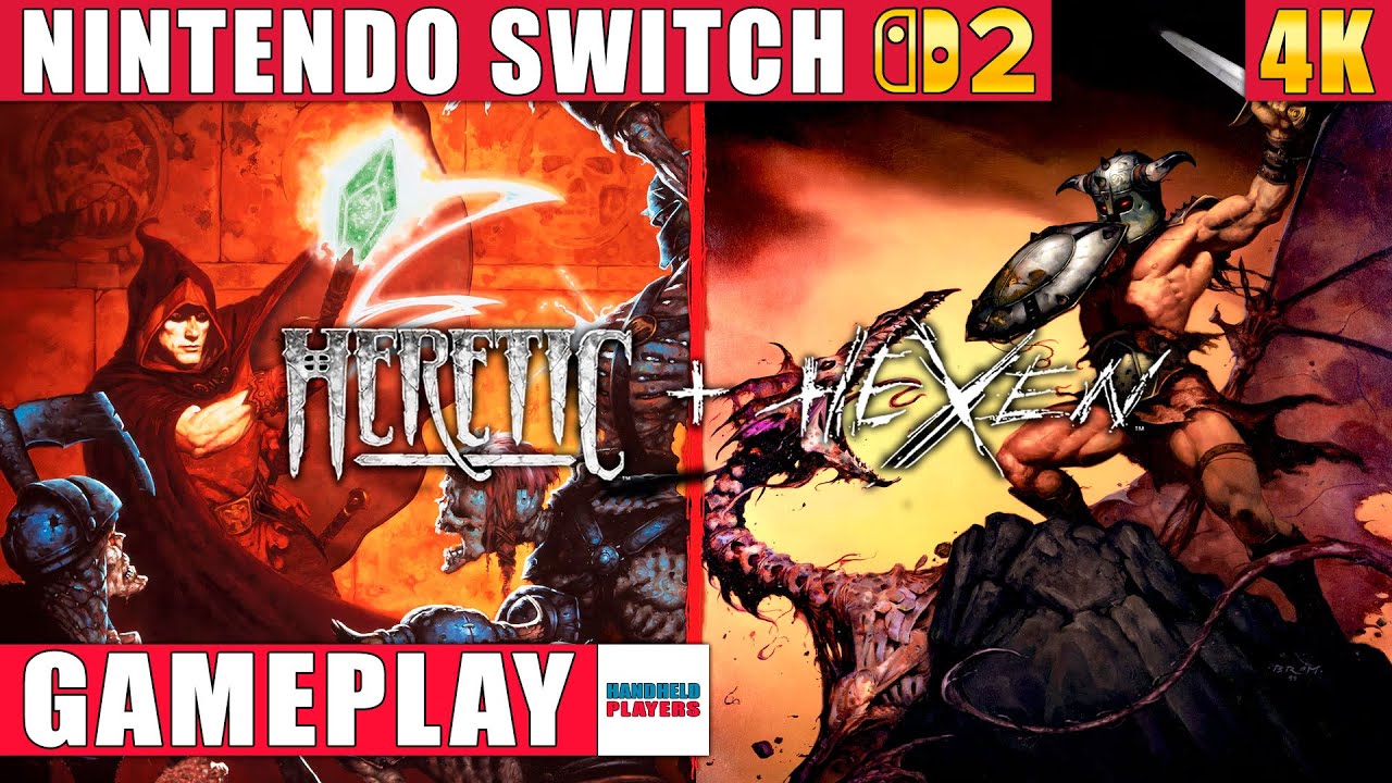Heretic + Hexen Nintendo Switch 2 Gameplay in 4K - YouTube