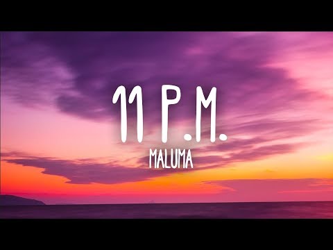 Maluma - 11 P.M. (Letra)