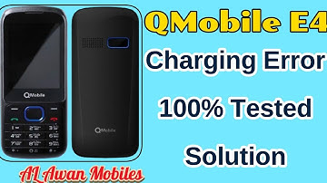 Q Mobile E4 Charging Error