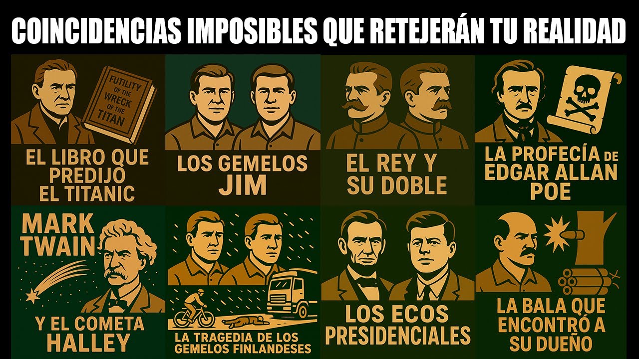 8 coincidencias alucinantes que te romperán el cerebro