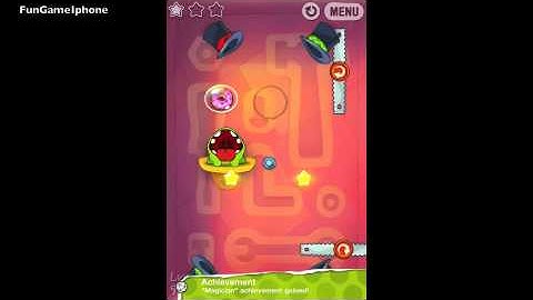 Cut The Rope Tool Box 9-9 improved result Walkthrough video gameplay tutorial Iphone 4s