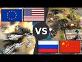 Generals Zero Hour | USA & EU vs Russia & China | [Rise of the reds]