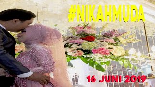 prosesi pernikahan febby caroline & muhammad zamzam fahmi 16 juni 2019 #nikahmuda