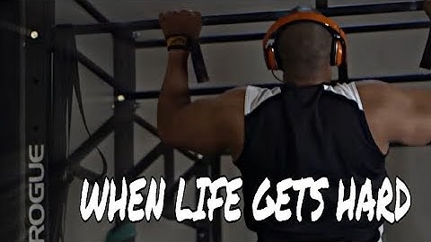 WHEN LIFE GETS HARD (gym motivation) //by Ankit dhedhi