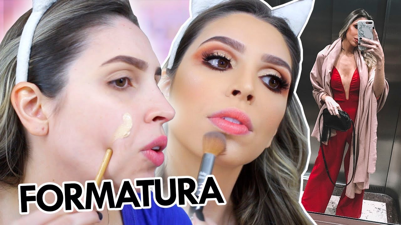 SE ARRUME COMIGO (REAL) pra FORMATURA | Julia Tedesco