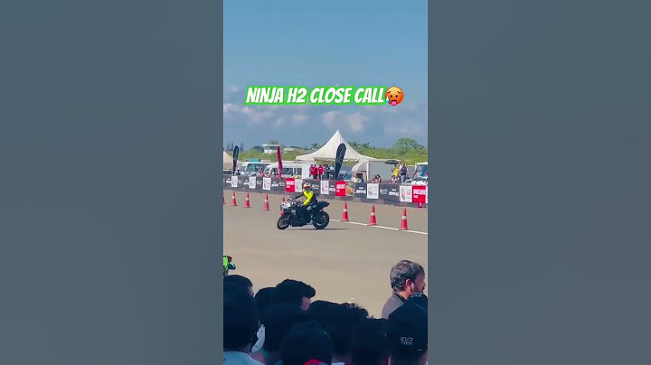 Ninja H2 Sx close call in drag race in india #farazstuntrider #bikers #superbikes #ninjah2r
