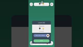 Two dots level 252 no powerups!!