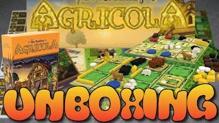 Agricola Unboxing and overview!