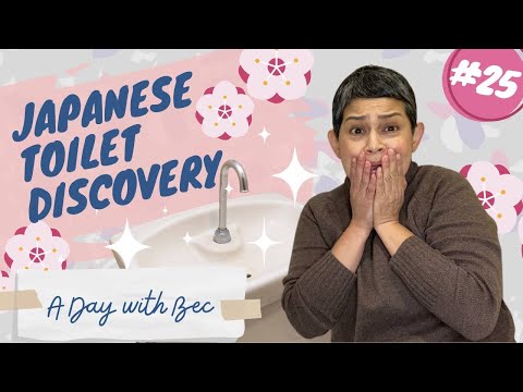 Japanese Toilet 🚽 A Day With Bec