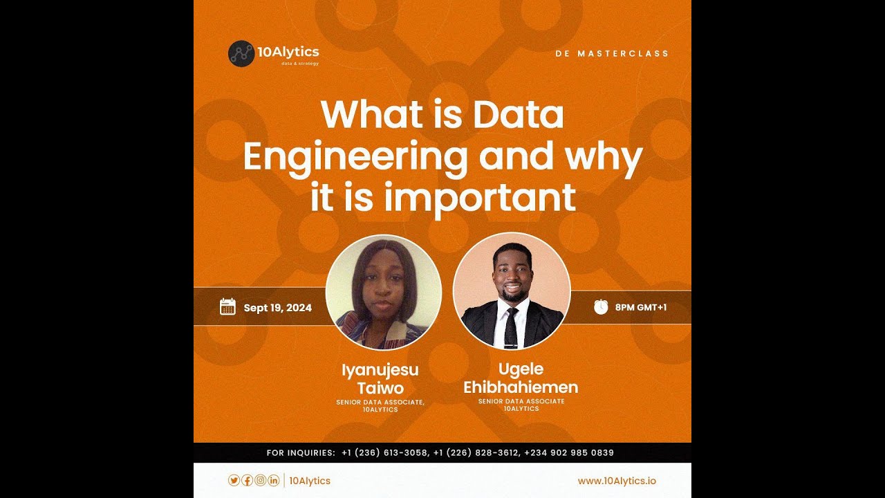 What is Data Engineering and why it is important - YouTube