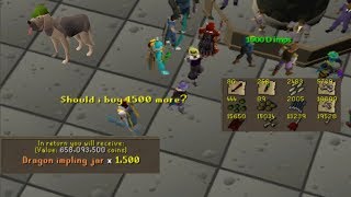 Loot From 1500 Dragon Implings (And Clues)