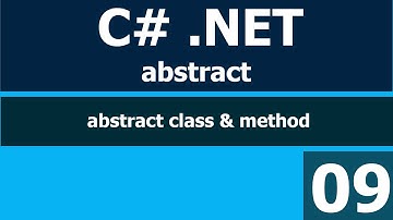 abstract class and method || C#  .NET || AfSomali