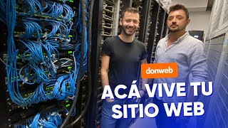 Acá viven los sitios web - Visita al hosting DonWeb en Rosario