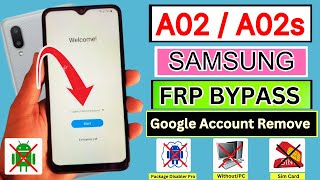 Samsung A02,A02s FRP Bypass Android 11 | Google Account Unlock/Remove FRP Lock Without PC