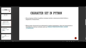 What is Character sets and Tokens in Python? #python #youtube #viralvideo #viral #like