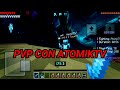 ⚔️PVP con @AtomikTV1⚔️#minecraft #pvp #minecraftpvp #minecraftbedrock