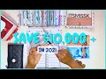 2021 MONEY SAVINGS CHALLENGES THAT ACTUALLY WORK | SAVE $10 0000 + THIS YEAR FOR BEGINNERS + TIPS
