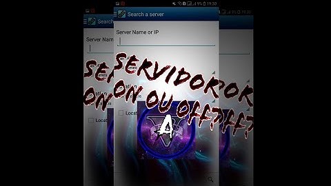 COMO SABER SE O SERVIDOR DE SAMP ESTÁ ONLINE OU OFFLINE!