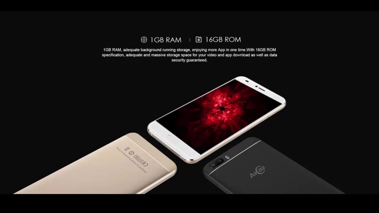 AllCall Bro 5.0-Inch Android 7.0 Dual Rear Cameras 1GB RAM 16GB ROM MT6580A Quad-Core 3G Smartphone