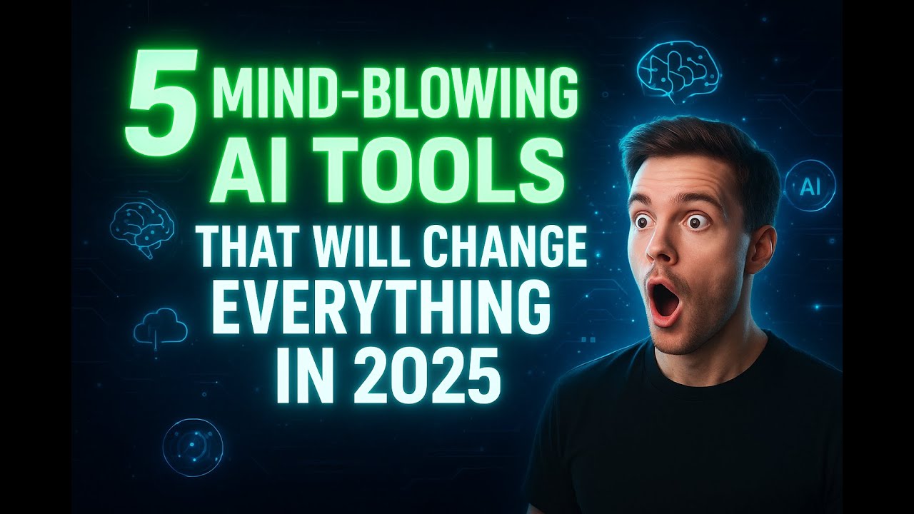 5 Mind-Blowing AI Tools That Will Change Everything in 2025 - YouTube