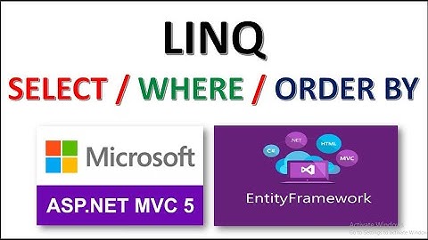 How to Use LINQ Select Where and Order by in Asp.Net MVC | C# | Entity Framework
