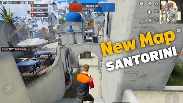 First Time Playing New 8v8 TDM in New Map Santorini | BGMI New Update