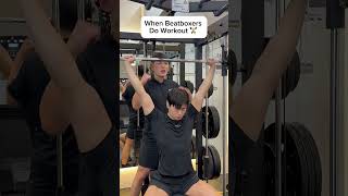 When Beatboxers Do Workout 💪 #tiktok #beatbox