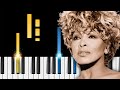 Tina Turner - What&#39;s Love Got to Do with It - Piano Tutorial