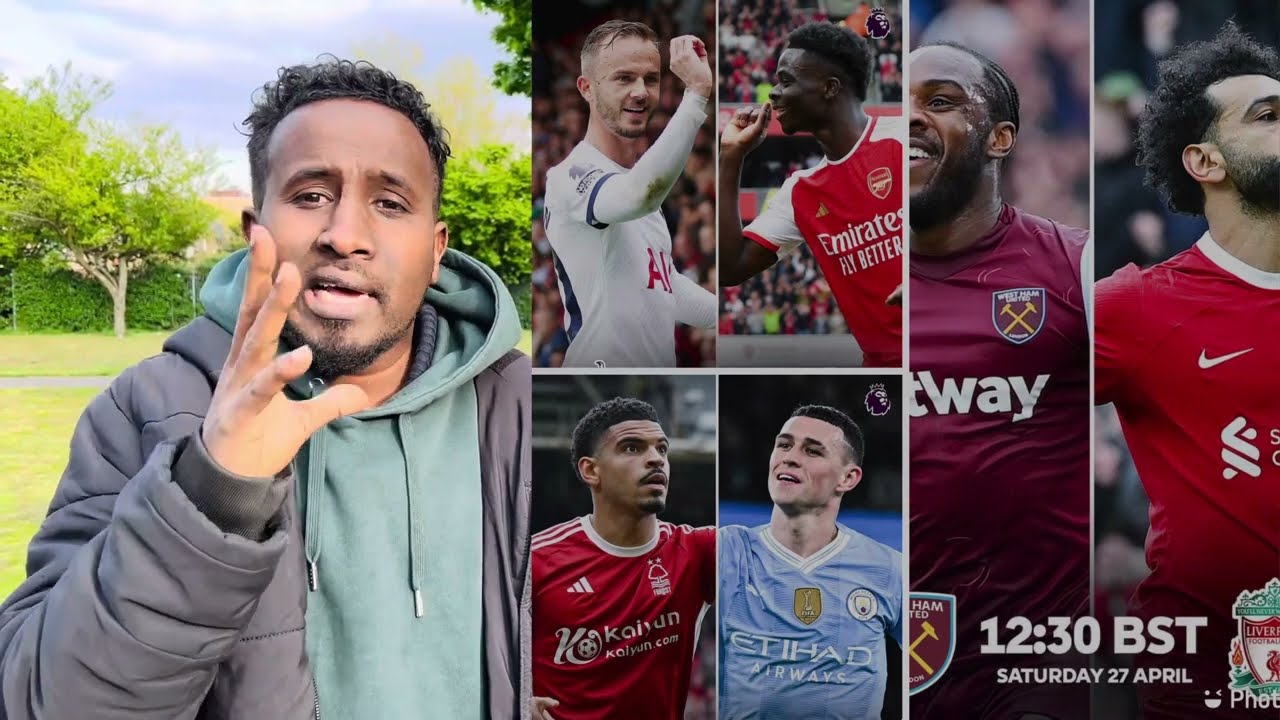 Manchester City Gushii xalay ee Barighton 4-0 iyo kulamada Bari io Axada  ee premier league.